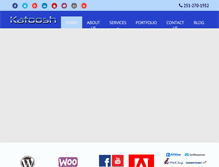 Tablet Screenshot of katoosh.com